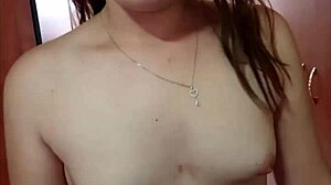 Slut in Lipstick Sucks Cock Hard and Gets Face Fucked