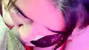 Latina Whore's Explosive Orgasm Craves Cum Flood