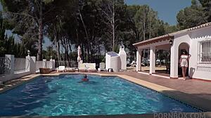 oh man valentina ricci ridin that bbc by pool feels amazin