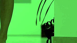 want this kinky footjob brunette to ride your cock fetish-style?