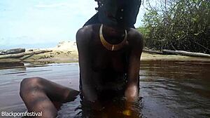 watching water drip from her perfect skinny tits so hot