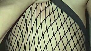 Delicious latina teen spreads for deep after-work fuck