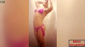 Gabi Paques Takes Hot Bath In Lingerie Preparing For Brazilian Fun