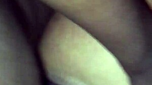 Naija pussy creampied bent over my huge monster cock