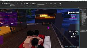 Best friend pounds my slutty roblox condom adventure hard