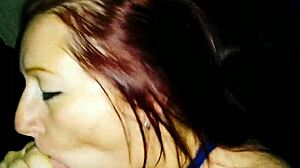 redhead milf slut wife pounded anal pov before massive facial cumshot blast