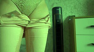 jeans soaked in desperate milf pee panties homemade urgency explosion