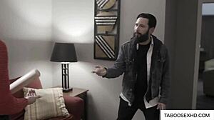 Beautiful 18+ Teen Rides Stalker's Cock With Cute Tits Bouncing