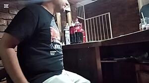 Watching friend fuck his slut while i stroke my cock