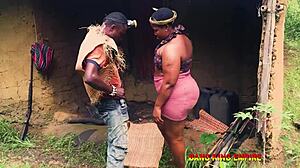 BBW Patricia Gabriel Fucked Hard by African Bush Hunter William in Wet Pussy Missionary