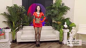 gothic raven lane ass wrecked rough anal date. slut rides deepthroat sloppy cumshot goth heels