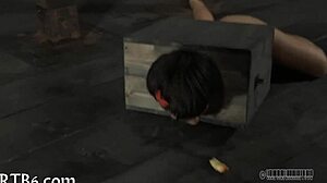 Girl Endures Intense Caning Without Mercy