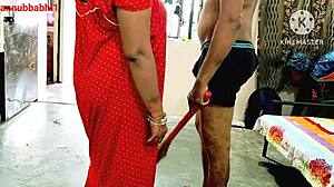 horny indian desi malkin fucks naukar deep anal homemade