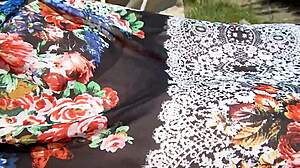 wanna see this hairy mature flash her beaver thru sheer dress?