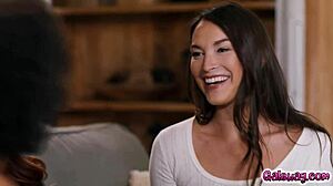 Katrina Colt's Roommate Alina Ali Joins Jayden Cole for Shaved Lesbian Threesome