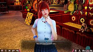 double homework mishap... dating cute redhead johanna got outta hand