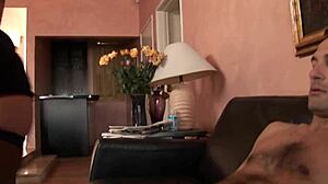 shove your cock in this milf's shaved pussy she's starving for creampie! 🔥