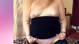 Sexy big ass goddess teases thongs stockings heels pantyhose dancing costumes