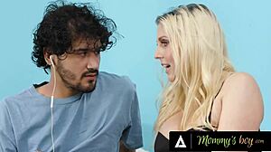 worried milf, why let this gamer teen fuck your milf pussy for workout?