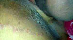 Ebony pussy farts BBC load wildly 💨🍆