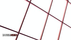 naughty nina mizushima teases with toys and blowjob