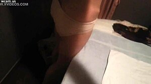 mature asian teases her body in solo showoff