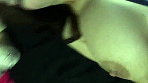 vixen rams vibrator deep into trimmed pussy on bed moaning wildly