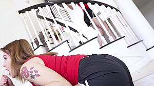 Naughty Step-Sisters Danni Rivers Rosalyn Sphinx Share Hard Cock