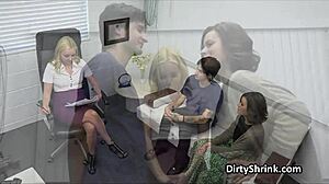 office threesome erupts from hidden cam counseling session