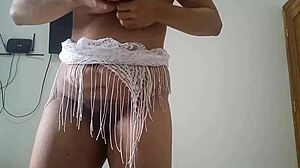 de infarto colegiala fingers her tight wet pussy so hard she squirts urine in orgasmic frenzy