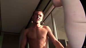 Cutie Coed Amy Amore Fucked as Frat House Whore at Pool Party Desk Doggystyle MMF Cumshot Orgy