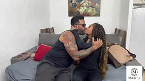 married jogger sneaks park fuck with tony tigrão's huge cock