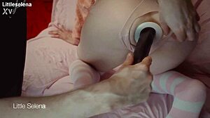 Hardcore Petite Milf Anal Fisting Gaping Asshole Toys Buttplug Bent Over Close-Up