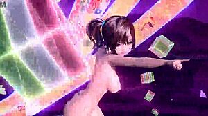 Meiko from Project Diva 39 full nude mod reveals massive tits big ass and goddess curves