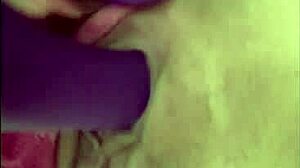 latina amateur tempts with solo dildo play in steamy solo session