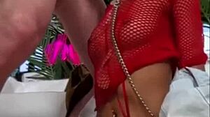 pervy kayle lebeau craves bryan gozzling's rough anal backstage