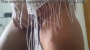 de infarto colegiala fingers her tight wet pussy so hard she squirts urine in orgasmic frenzy