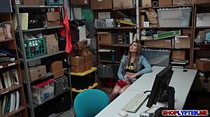 lp officer pounds sexy office babe hard!