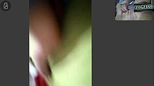 super horny showing hairy pussy on cam for compadre's jerkoff session