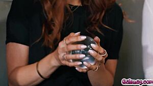 Katrina Colt's Roommate Alina Ali Joins Jayden Cole for Shaved Lesbian Threesome