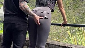 hot young colombian couple films risky public park doggystyle sex gone wrong