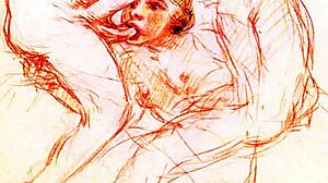 Vintage erotic art shows steamy retro scenes you crave?