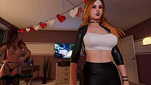 house party nasty threesome with stephanie and vickie cum?