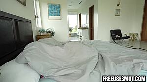 boyfriends stepdad freeuses cute young brunette teen in hardcore taboo action