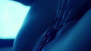 Blue Mood Slow-Mo Squirting Closeup Pretty!