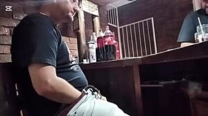 Watching friend fuck his slut while i stroke my cock