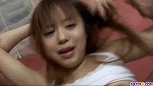 noriko kago takes HUGE cock inches deep in ass mmf creampie toys!!