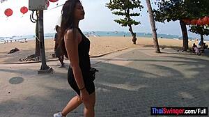 Big Ass Thai Teen Amateur Rides Tourist Monster Cock