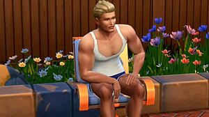 Ajay's Monster Cock Slams Cheerleader Squad Poolside Interracial 3some!