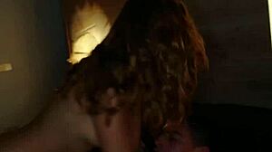 beautiful spanish redhead agatha deepthroats jason's cock then pussy licked in hd